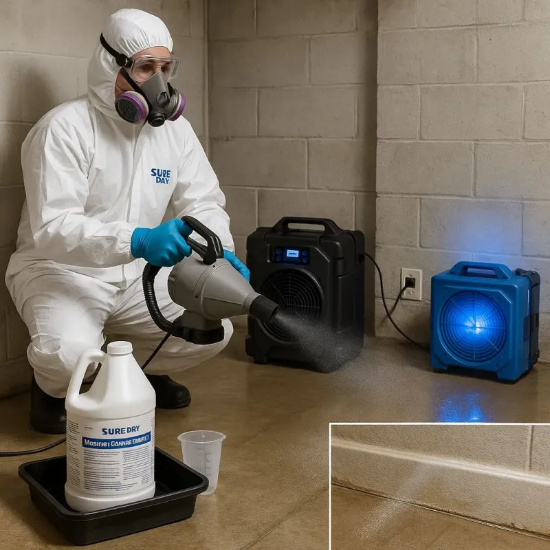 Sanitization and Odor Removal process in Freeland, WA